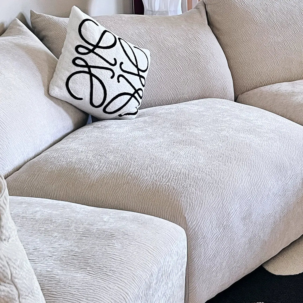 SofaByDesign Flower Petal Fabric Minimalist and Irregular Modern Italian Combination Corner Sofa TopTasteLife