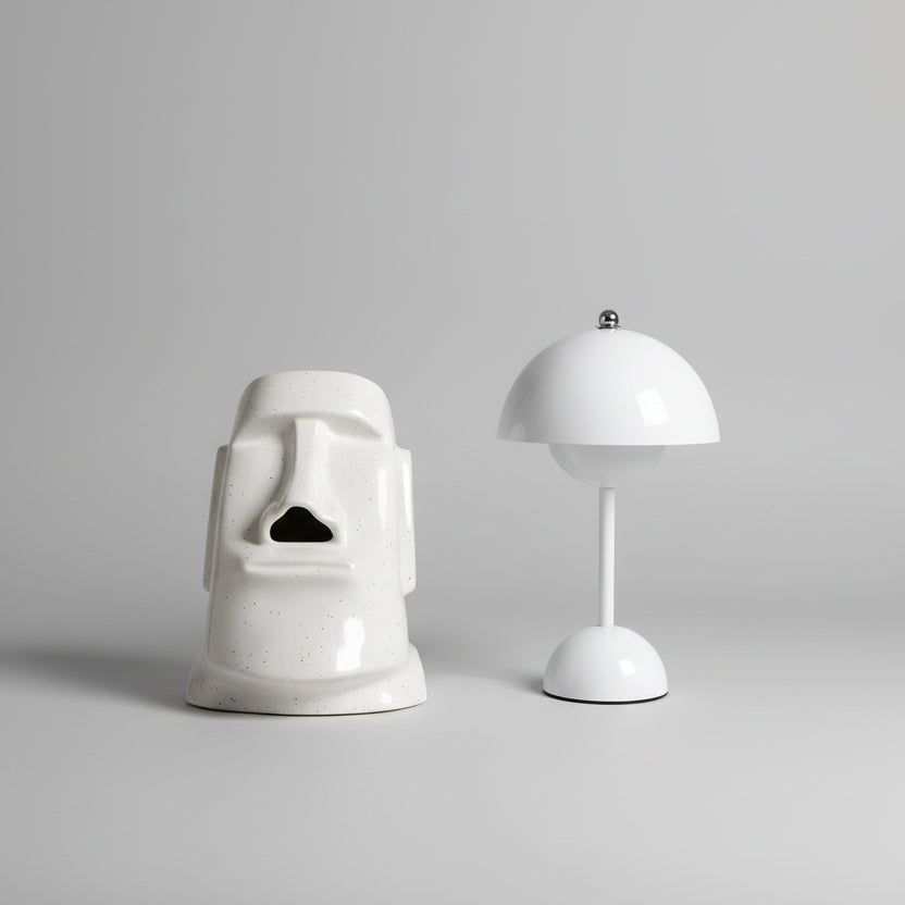 Flower Bud Portable LED rechargeable Table Lamp – Vintage Touch Lamp Sofa By Design