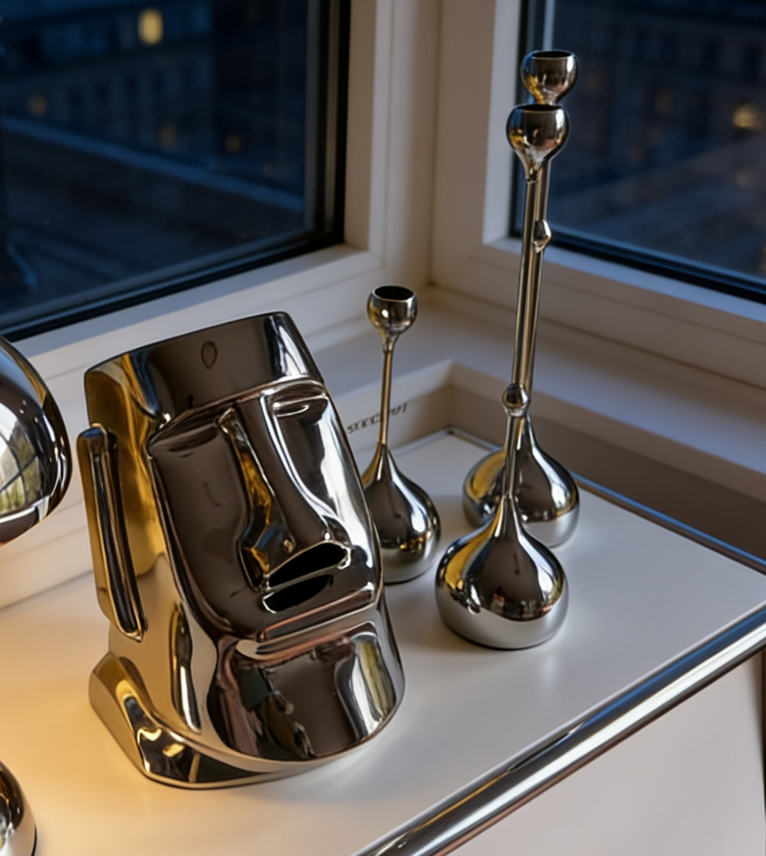 Romantic Metal Waterdrop Candle Holder – Decorative Ornament Sofa By Design