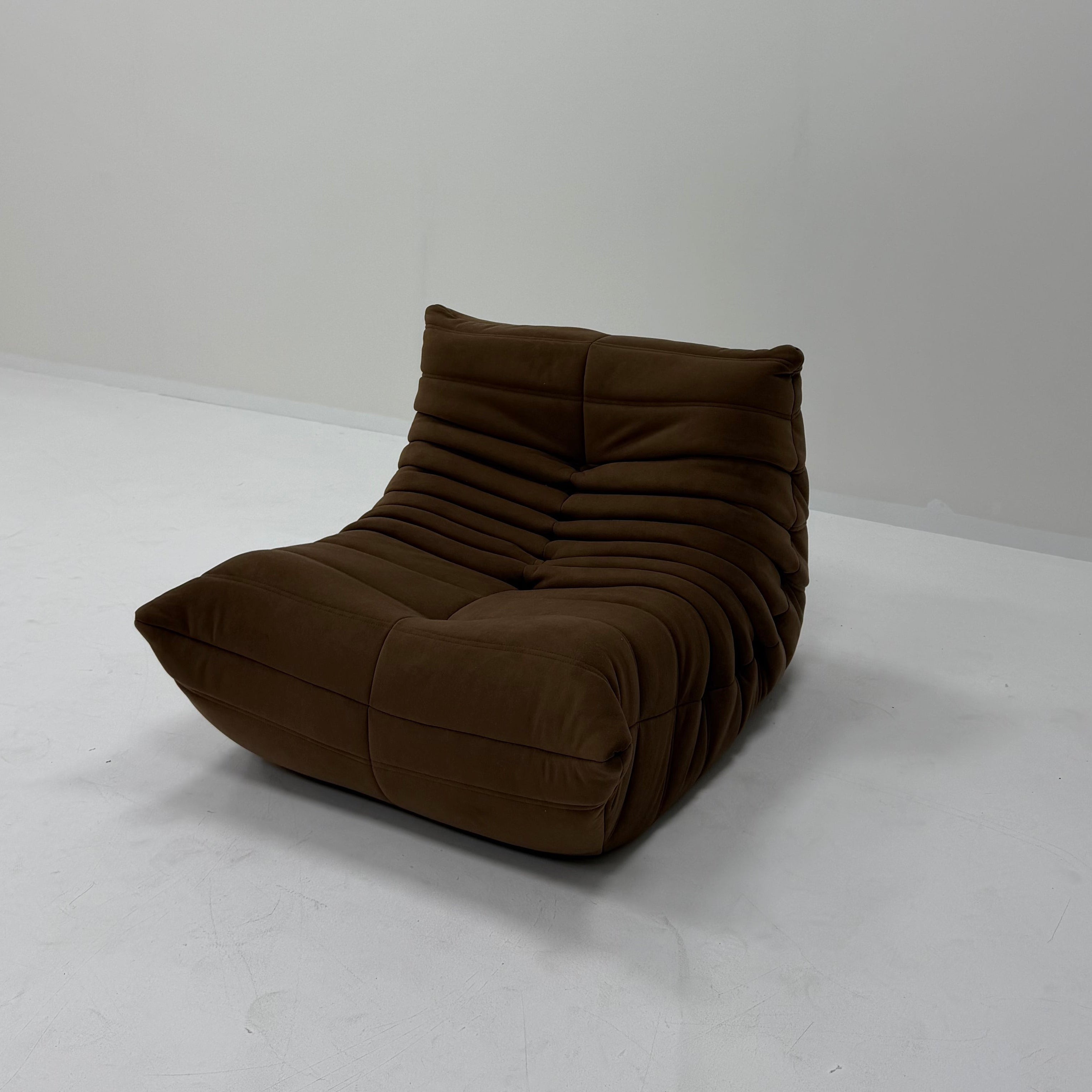 Sofa By Design Brown Vegan Suede Fireside Armchair loveseats modular sofa