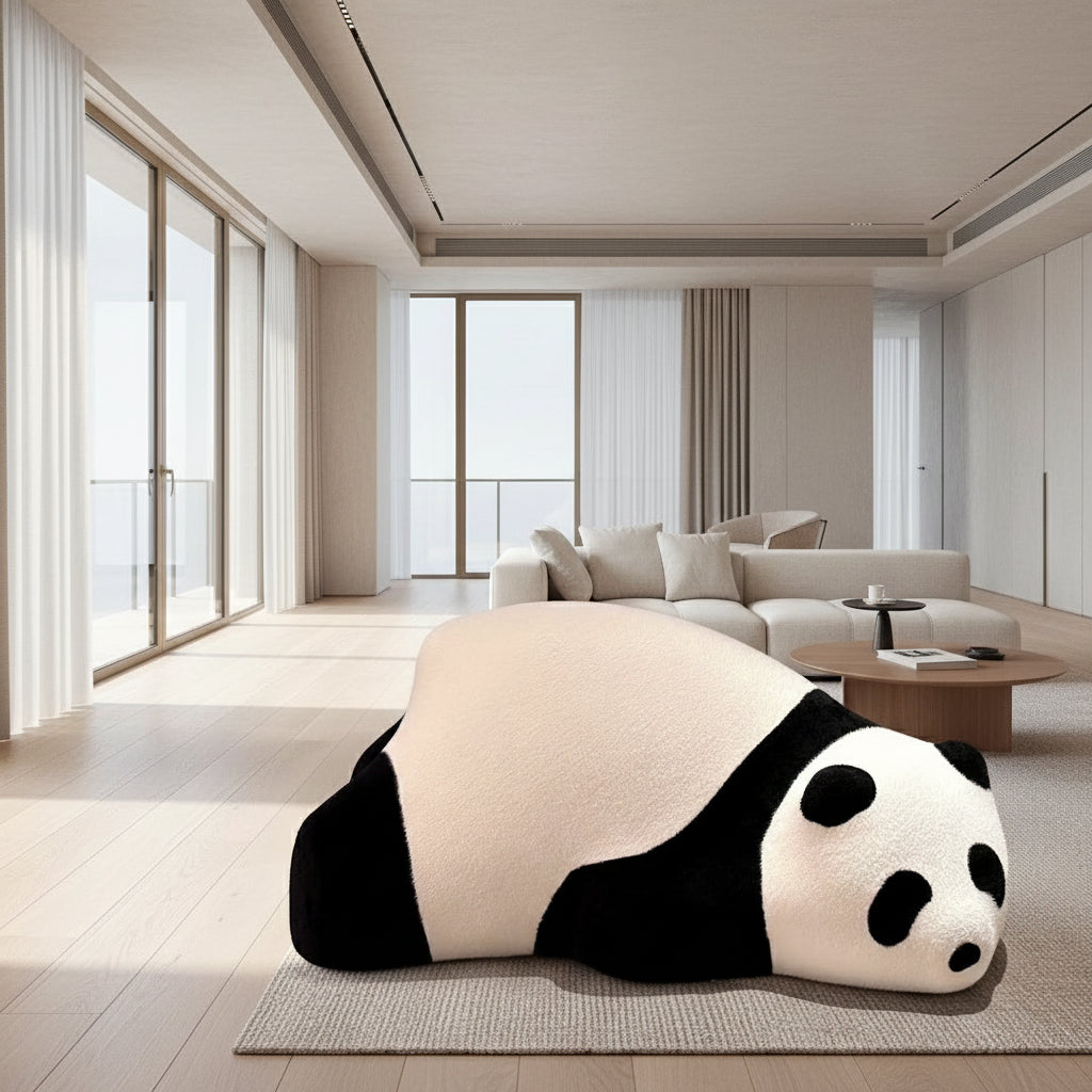 panda Sofa By Design panda floor lounger, panda bean bag, panda seat, panda floor cushion, kids floor sofa, plush floor chair, cute home decor, animal floor cushion, kids room furniture, modern floor sofa, panda plush chair, floor seating Australia

 
