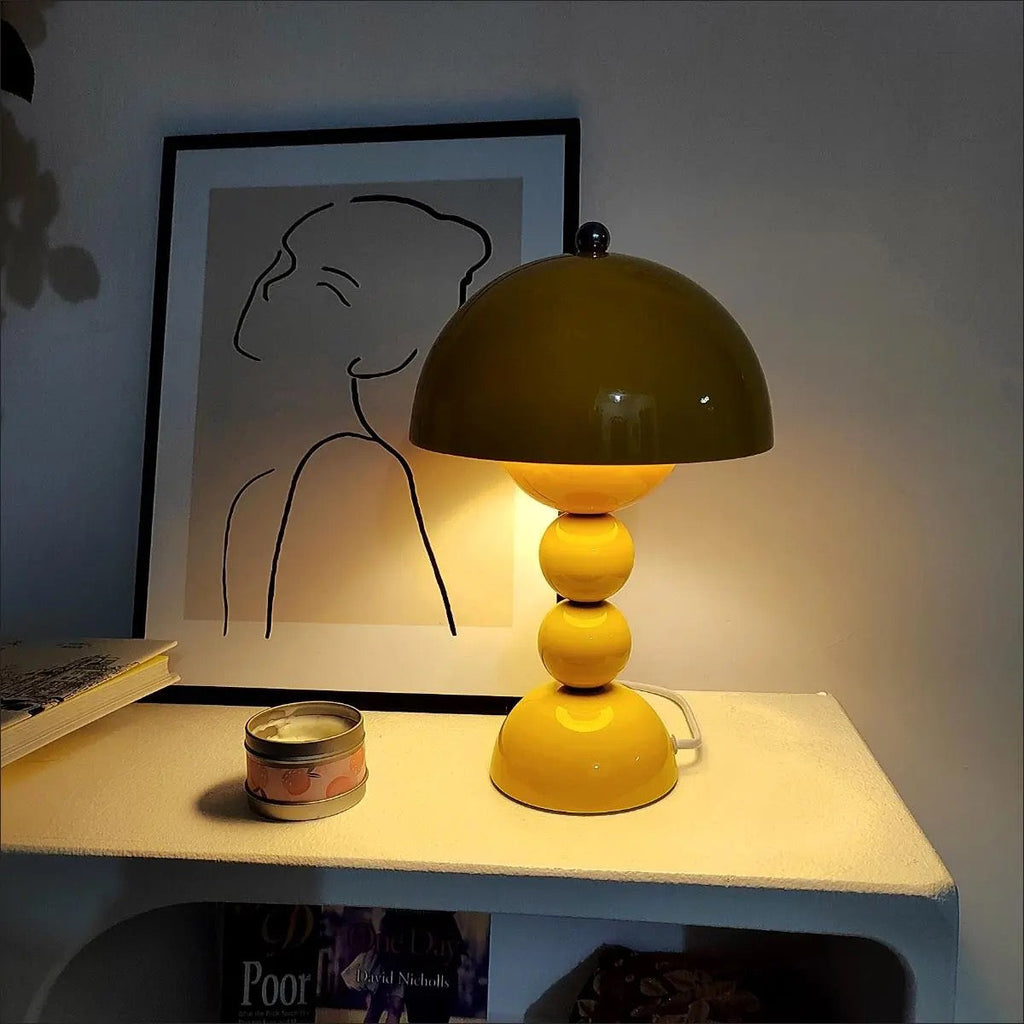 Mid-century modern lamp Flower Buds Table Lamp Sofa By Design