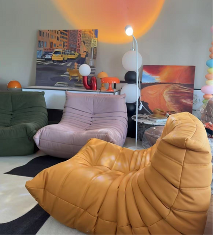 Sofa By Design Yellow Vegan Suede Sofa – Modern Comfort with Eco-Friendly Elegance Sofa By Design