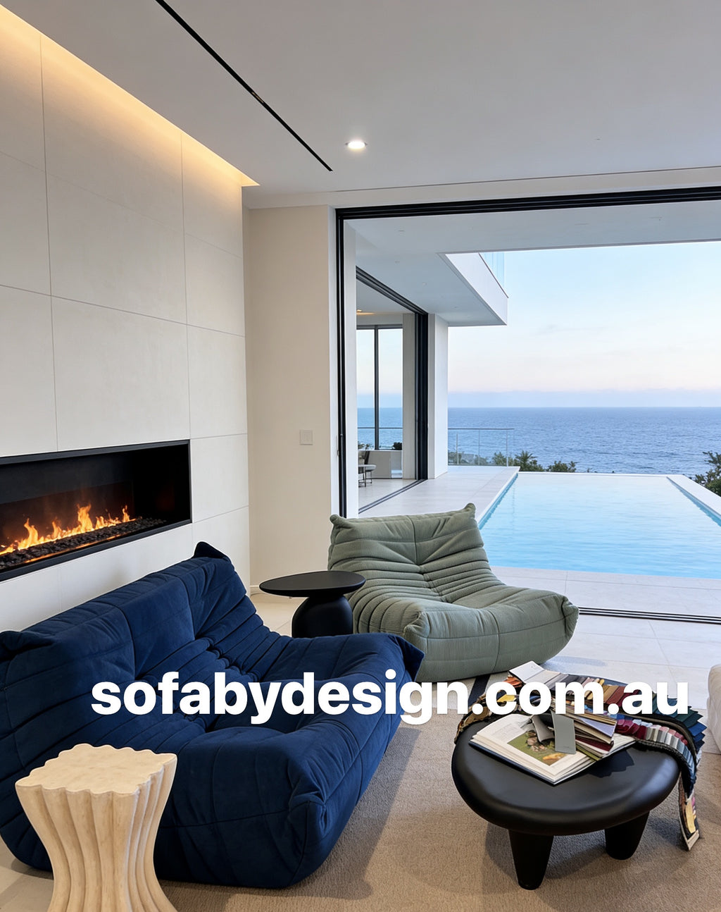 Sofa By Design | Green Corduroy Single Fireside Armchair – Retro Charm, Modern Comfort