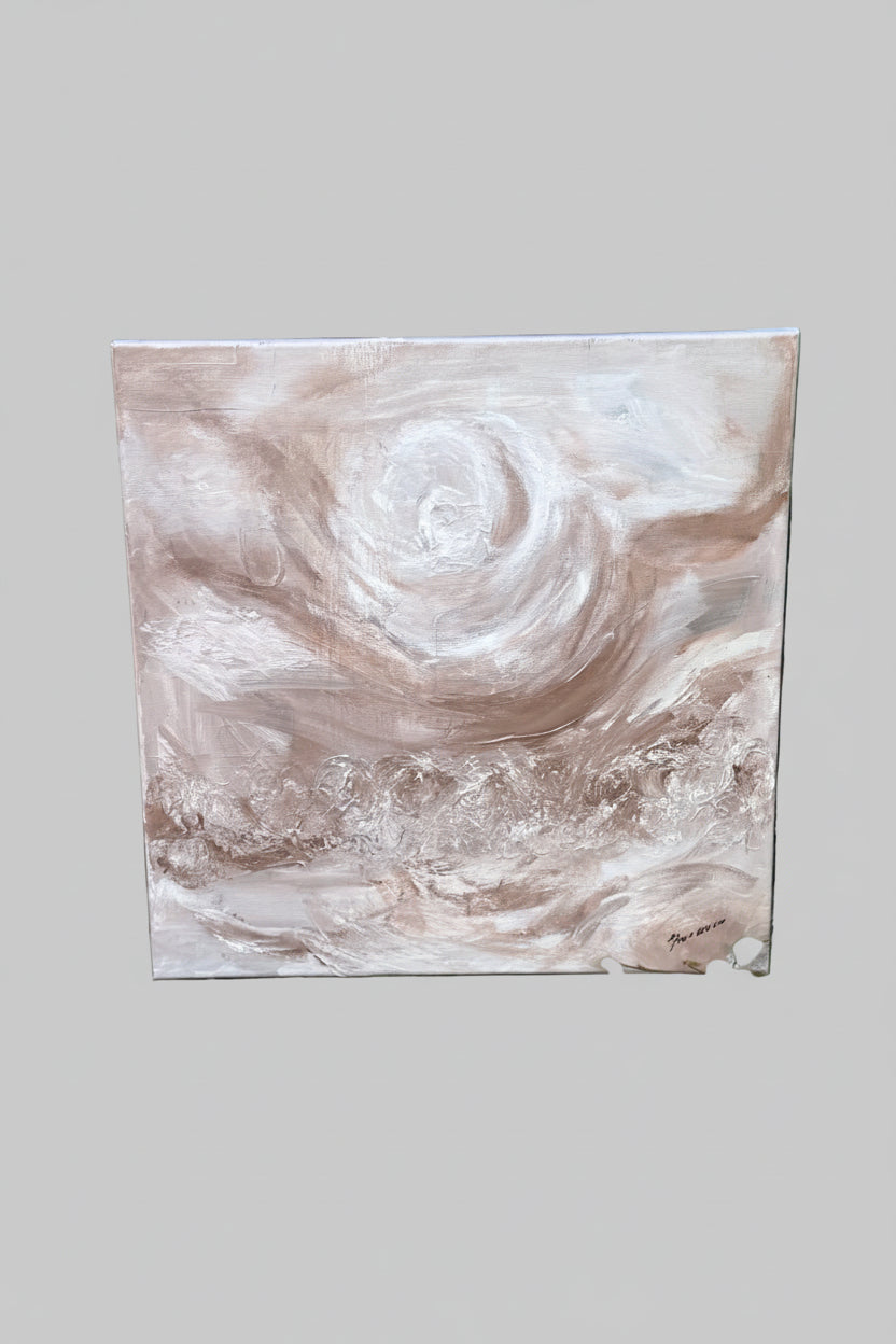 River Memory – Original Abstract Acyclic Painting Sofa By Design