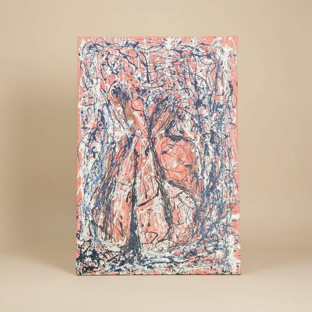 SofaByDesign Orignial Acrylic Paint Beach Reading Pose Hand Painted Wall Arts Sofa By Design