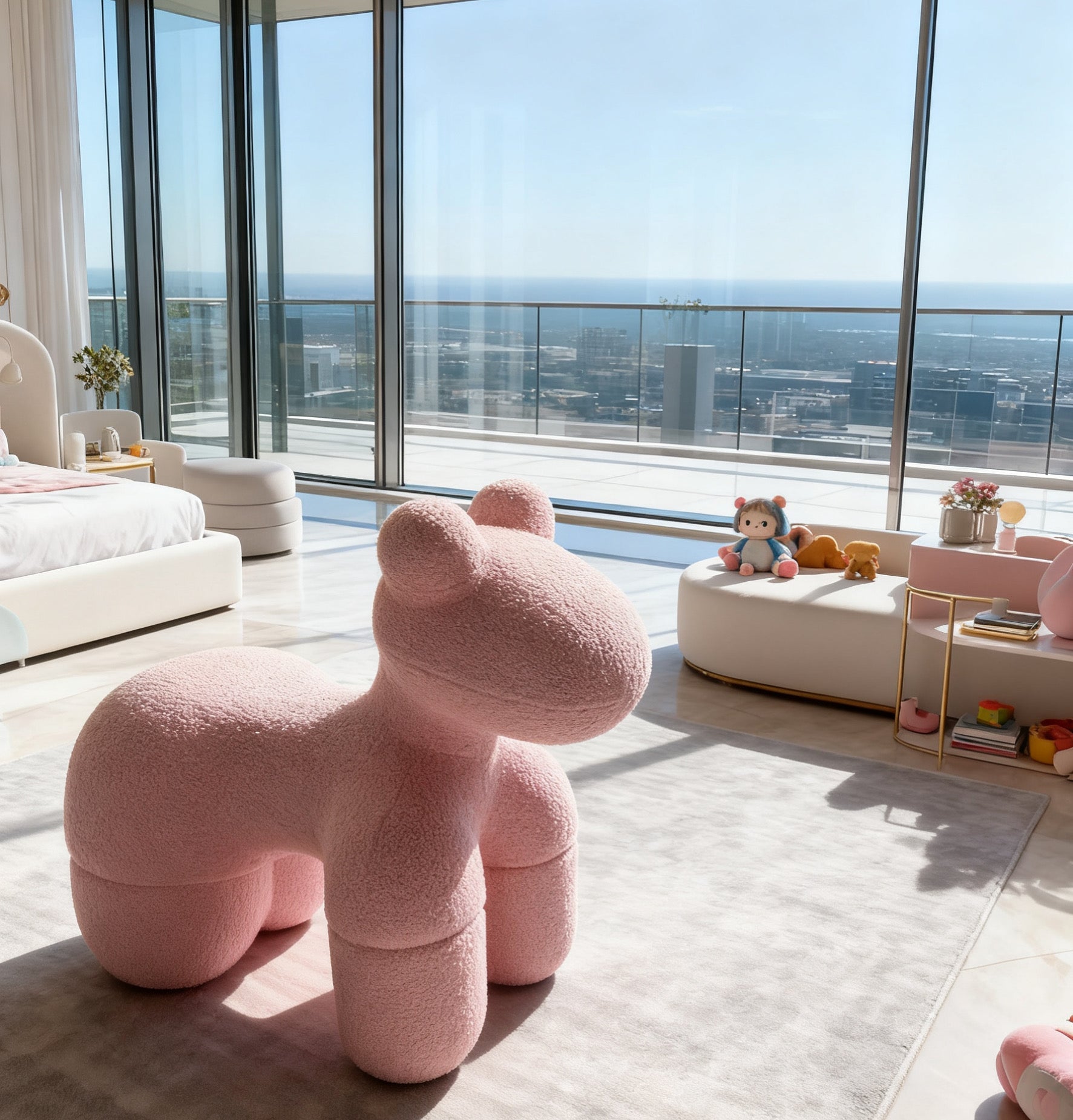 Pony Chair Footstool – A Sculptural Fusion of Whimsy an – Sofa By Design Sofa By Design