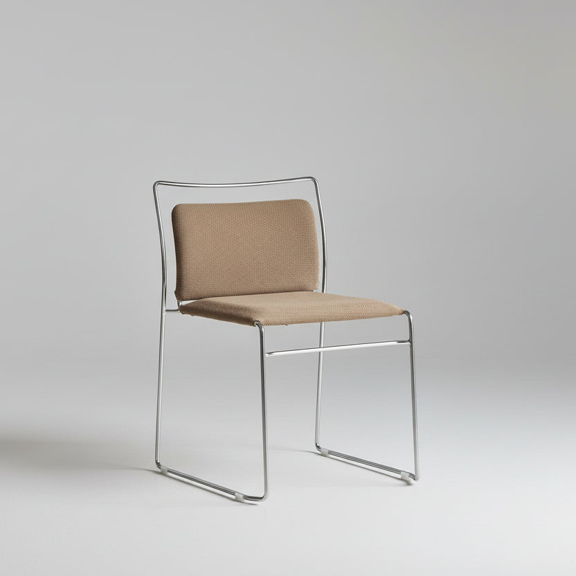 Bauhaus-Inspired Metal Dining Chair Sofa By Design