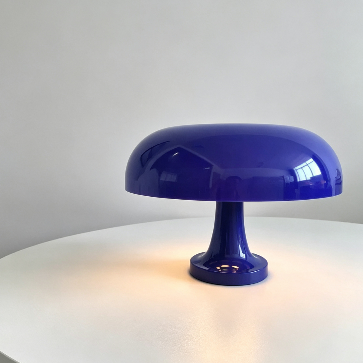 Klein Blue Mushroom Table Lamp – Rechargeable Touch LED