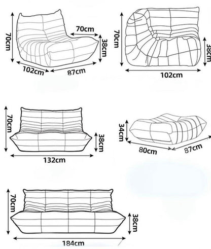 SofaByDesign Custom order velvet three seater deposit Sofa By Design