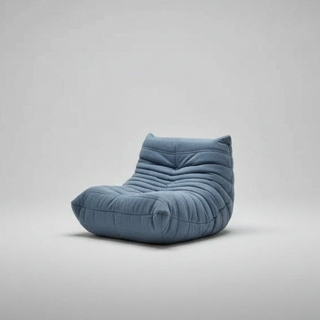 blue suede kids Sofa By Design