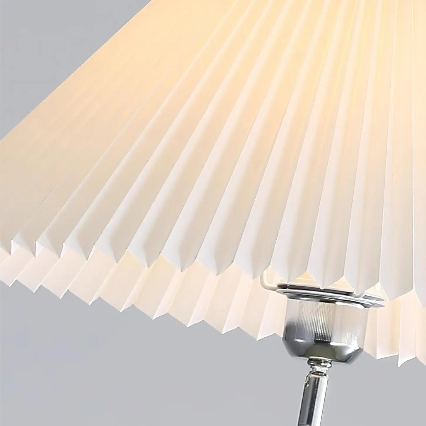 Twisted Floor Lamp Pleated Shade Zigzag Modern Style Sofa By Design