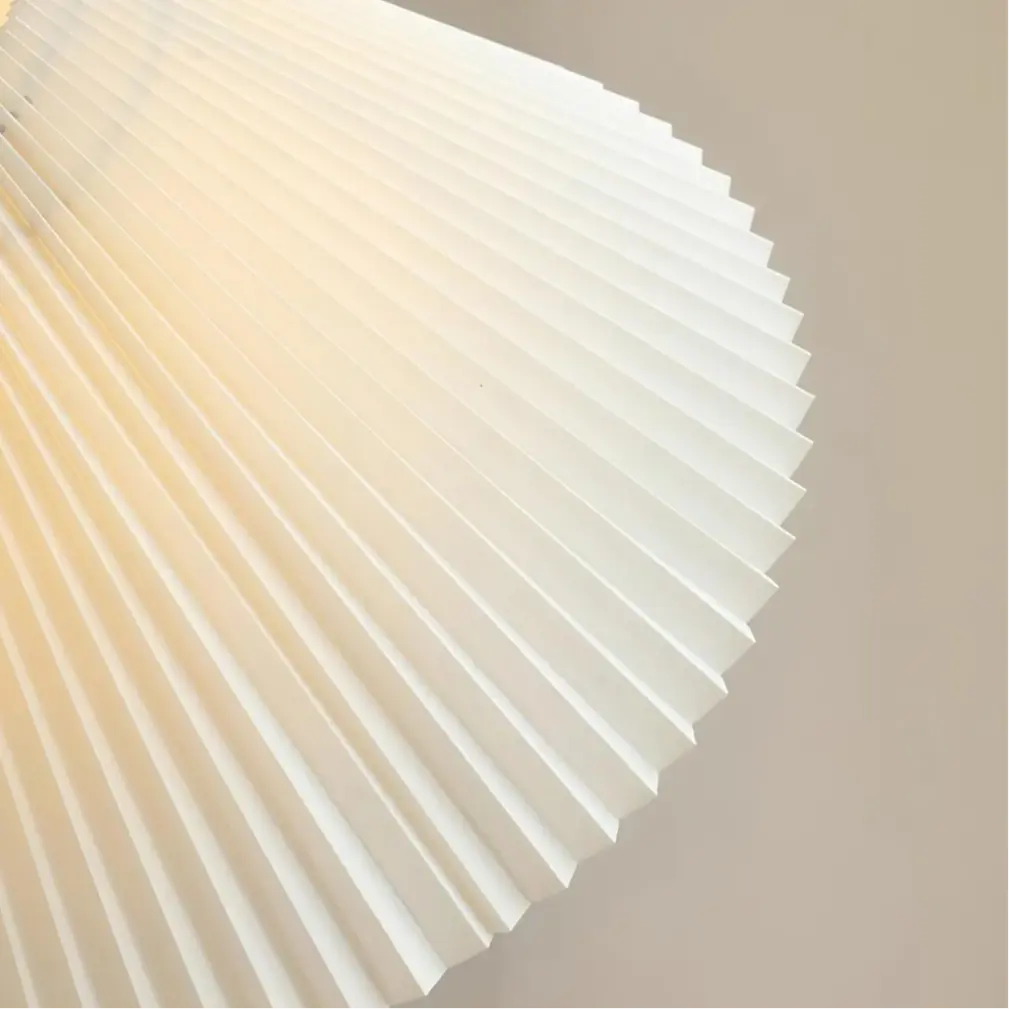 Twisted Floor Lamp Pleated Shade Zigzag Modern Style Sofa By Design