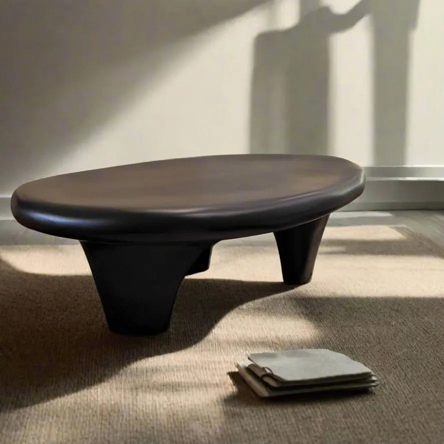 Sculpted Tripod Coffee Table
Elegant Coffee Table
Fiberglass Coffee Table
Timeless Coffee Table Design
Durable Living Room Table
Low Profile Coffee Table
Hand-Sculpted Coffee Table
Modern Coffee Table for Living Room
