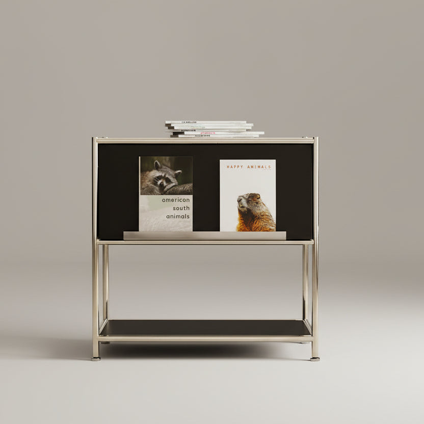 Vintage Bedroom Nightstand Stainless Steel Modular Combination Sideboard USM Household Living Room Dresser Storage Cabinet Sofa By Design