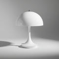 White Mushroom Portable LED rechargeable Table Lamp – Touch Lamp