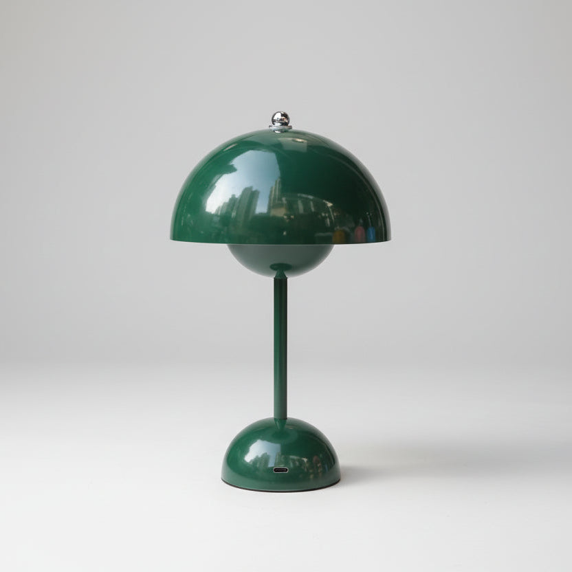 Green Flowerpot Portable LED rechargeable Table Lamp – Vintage Touch Lamp