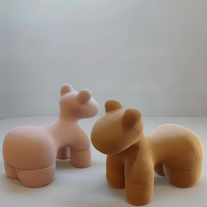 Sofa by Design Pony Chair Footstool – A Sculptural Fusion of Whimsy and Comfort Sofa By Design